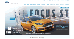 Desktop Screenshot of fordtlaxcala.mx
